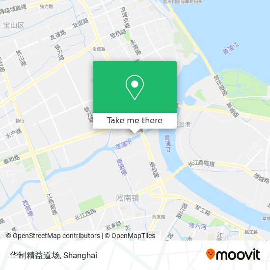 华制精益道场 map