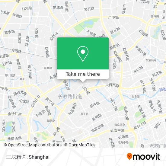 三坛精舍 map