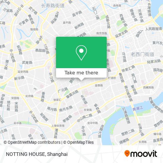 NOTTING HOUSE map