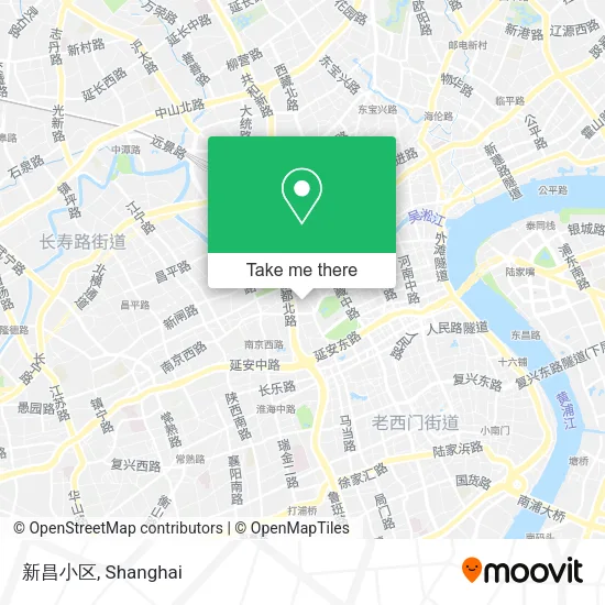 新昌小区 map