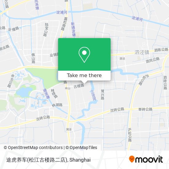 途虎养车(松江古楼路二店) map
