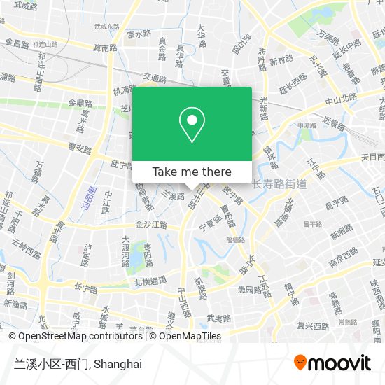 兰溪小区-西门 map
