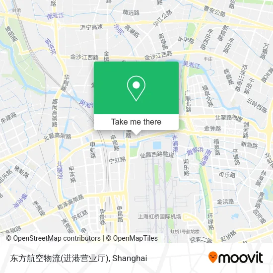 东方航空物流(进港营业厅) map