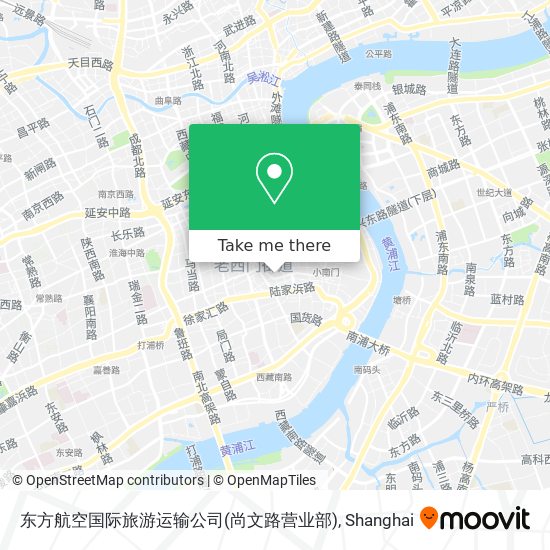 东方航空国际旅游运输公司(尚文路营业部) map