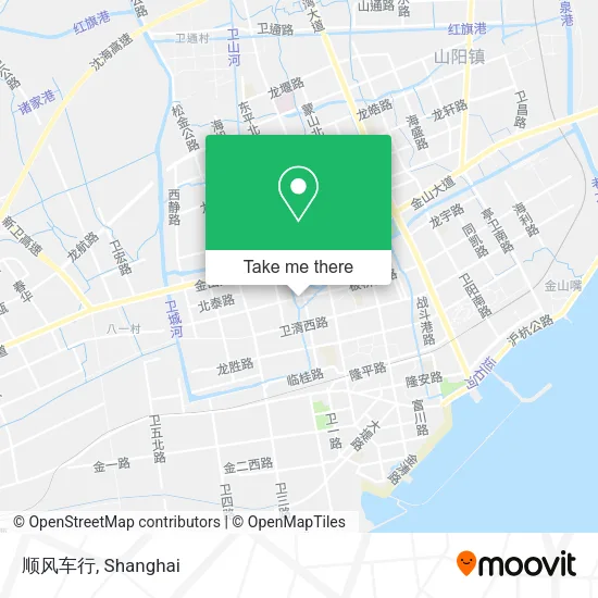 顺风车行 map