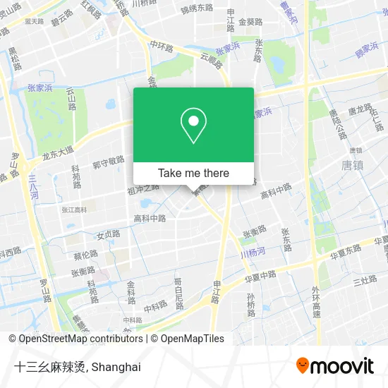 十三幺麻辣烫 map