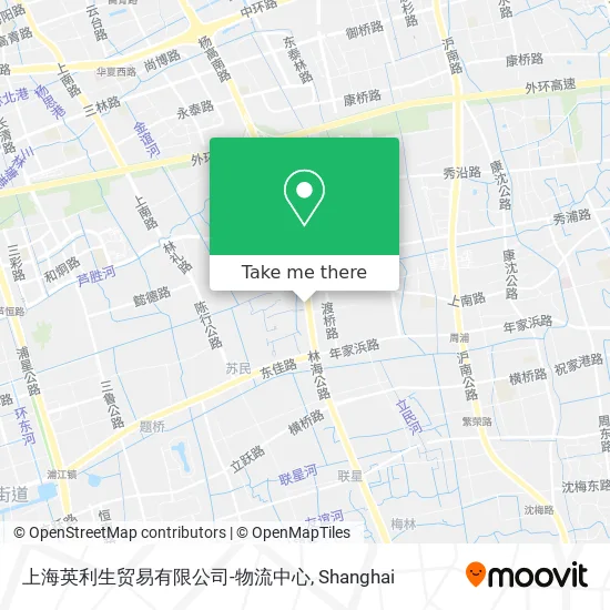 上海英利生贸易有限公司-物流中心 map