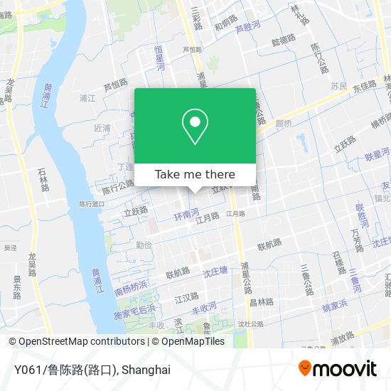 Y061/鲁陈路(路口) map