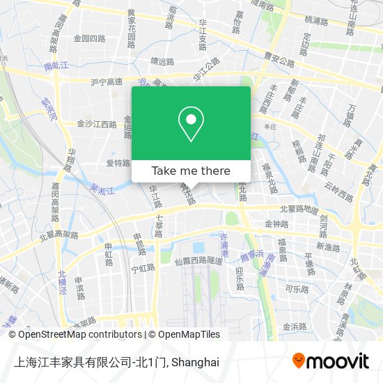 上海江丰家具有限公司-北1门 map