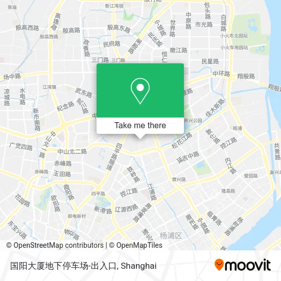 国阳大厦地下停车场-出入口 map
