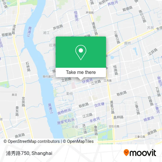 浦秀路750 map