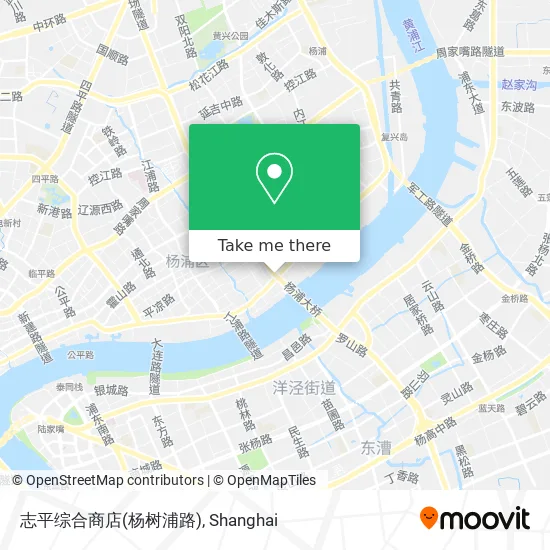 志平综合商店(杨树浦路) map