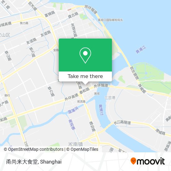 甬尚来大食堂 map