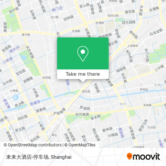 来来大酒店-停车场 map