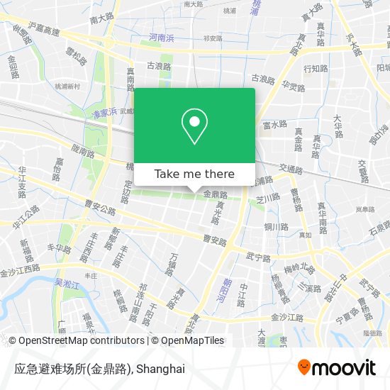 应急避难场所(金鼎路) map