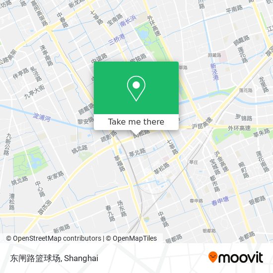 东闸路篮球场 map