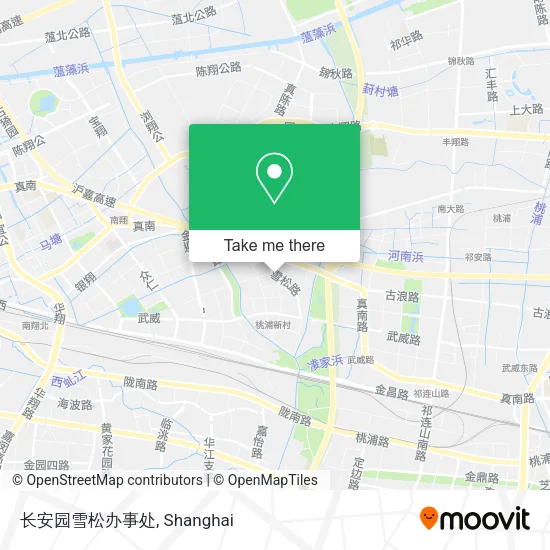 长安园雪松办事处 map