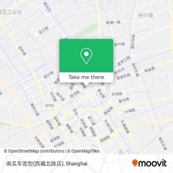 南瓜车造型(西藏北路店) map