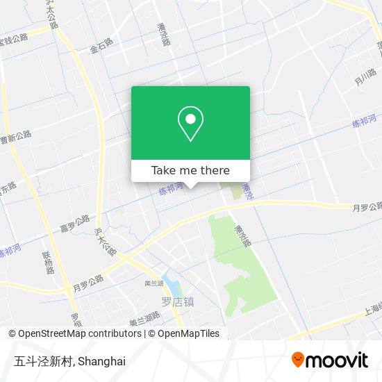 五斗泾新村 map