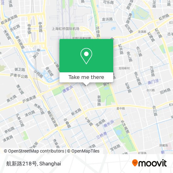航新路218号 map