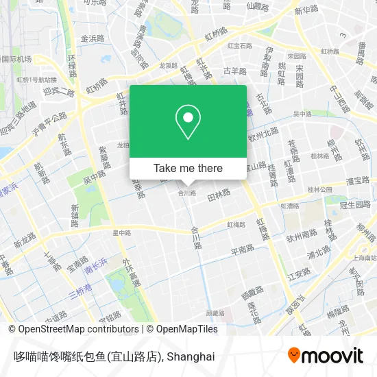 哆喵喵馋嘴纸包鱼(宜山路店) map