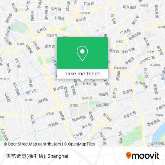 美艺造型(徐汇店) map