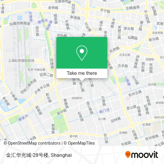 金汇华光城-28号楼 map