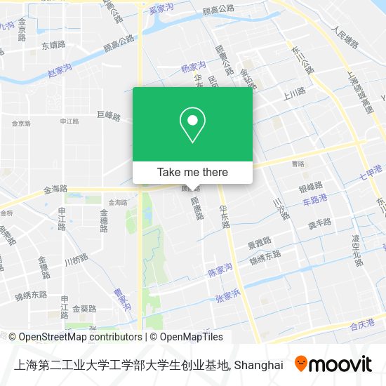 上海第二工业大学工学部大学生创业基地 map