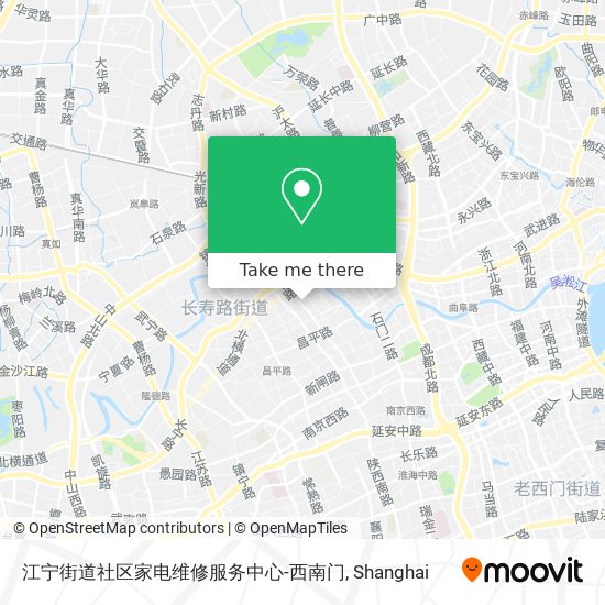 江宁街道社区家电维修服务中心-西南门 map