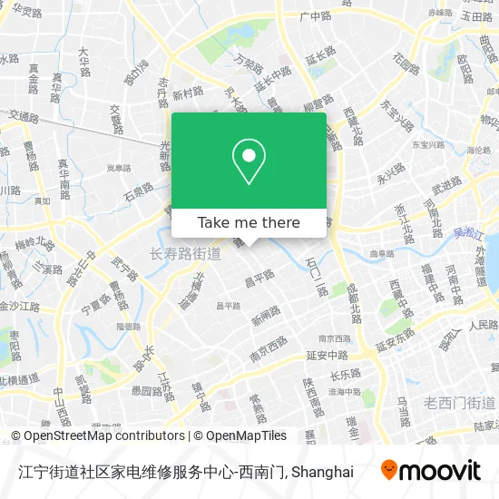 江宁街道社区家电维修服务中心-西南门 map