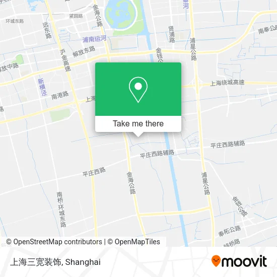 上海三宽装饰 map
