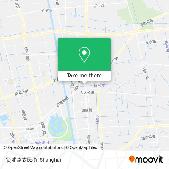 贤浦路农民街 map