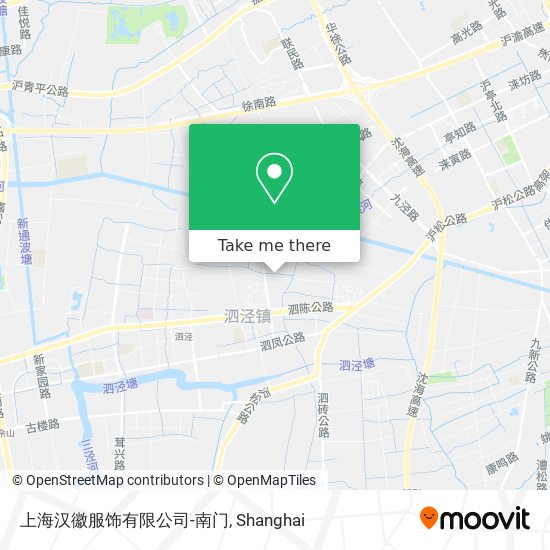 上海汉徽服饰有限公司-南门 map