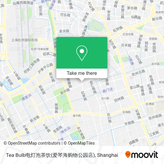 Tea Bulb电灯泡茶饮(爱琴海购物公园店) map