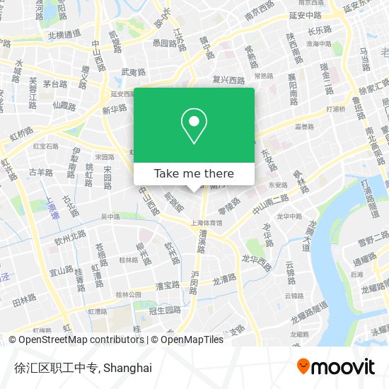 徐汇区职工中专 map