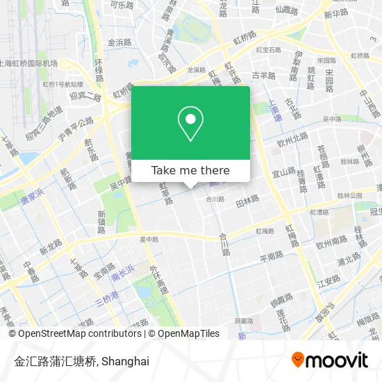 金汇路蒲汇塘桥 map