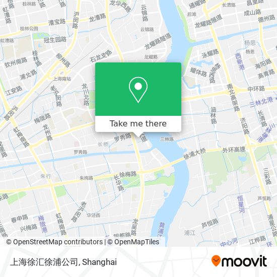 上海徐汇徐浦公司 map