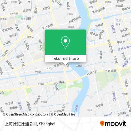 上海徐汇徐浦公司 map