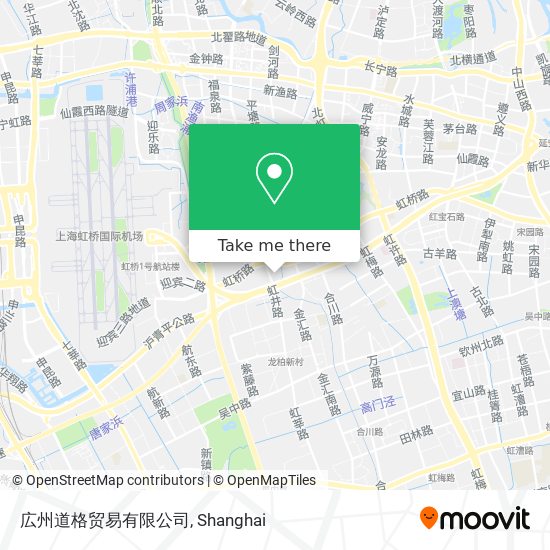 広州道格贸易有限公司 map