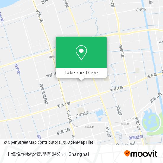 上海悦怡餐饮管理有限公司 map