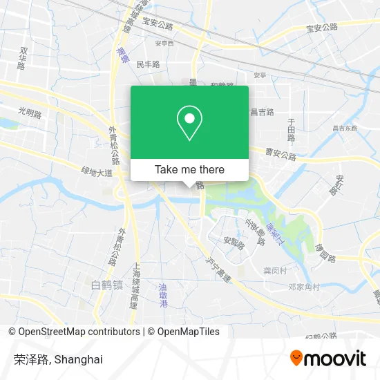 荣泽路 map
