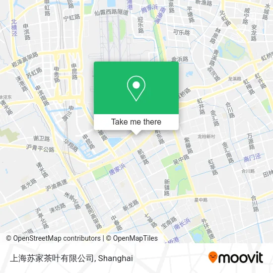 上海苏家茶叶有限公司 map