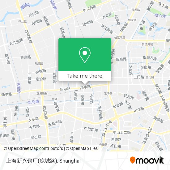 上海新兴锁厂(凉城路) map