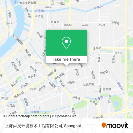 上海舜灵环境技术工程有限公司 map