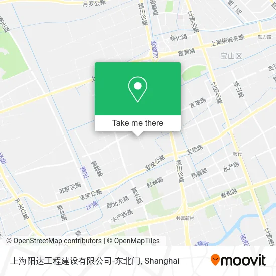 上海阳达工程建设有限公司-东北门 map