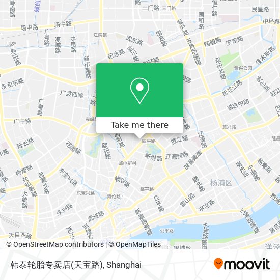 韩泰轮胎专卖店(天宝路) map
