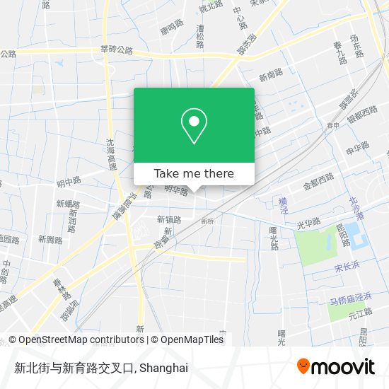 新北街与新育路交叉口 map