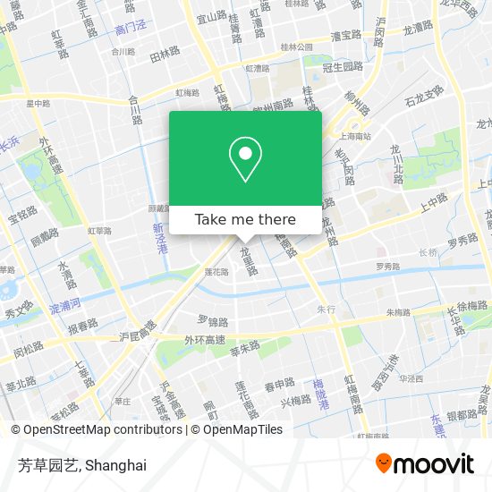 芳草园艺 map