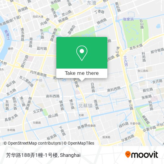 芳华路188弄1幢-1号楼 map
