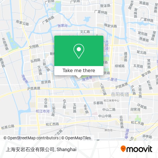 上海安岩石业有限公司 map